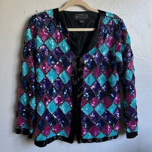 Vintage sequined jacket